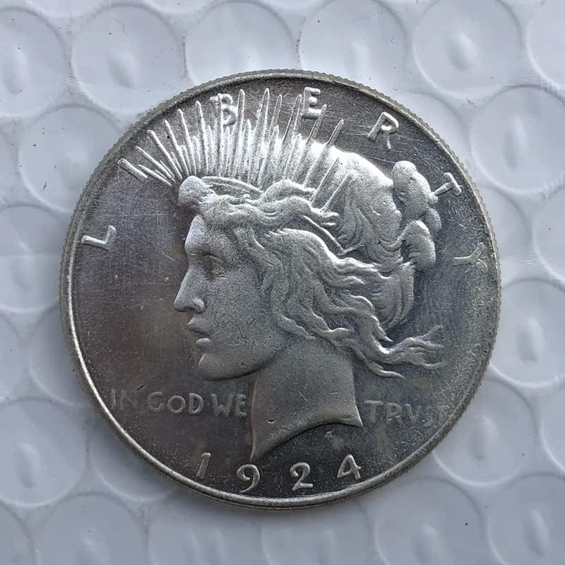 1924-P Американски Монети, Месинг със сребърно покритие Старинни Занаяти Колекция на Чуждестранни Възпоменателни монети