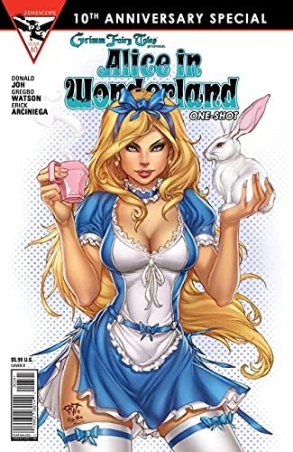 Приказките на братя Грим представлява сборник с комикси Алиса в страната на чудесата #1D VF ; Zenescope