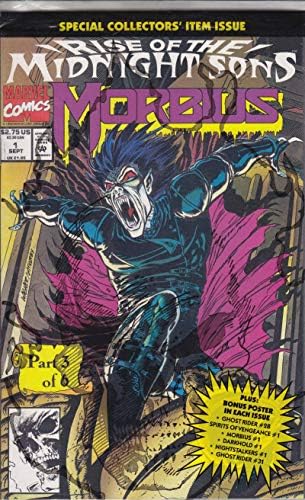 Морбиус: Жив вампир 1 (с постером) VF / NM; Комиксите на Marvel | Възходът на синовете полуночных