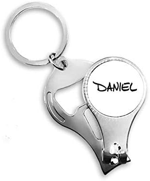 Специално Написано от Ръката на Английски Името на Даниел Ножица за нокти Халка Ключодържател Отварачка за Бутилки Машина За Рязане